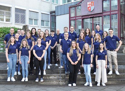 Foto (KV Bitburg-Prüm): Zum besseren Kennenlernen findet jährlich ein Azubi-Tag statt, diese Jahr stand Escape-Room Trier und Abendessen auf der Bowling Base auf dem Programm.