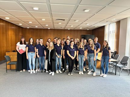 Foto (KV Bitburg-Prüm): Besuch im Amtsgericht in Bitburg